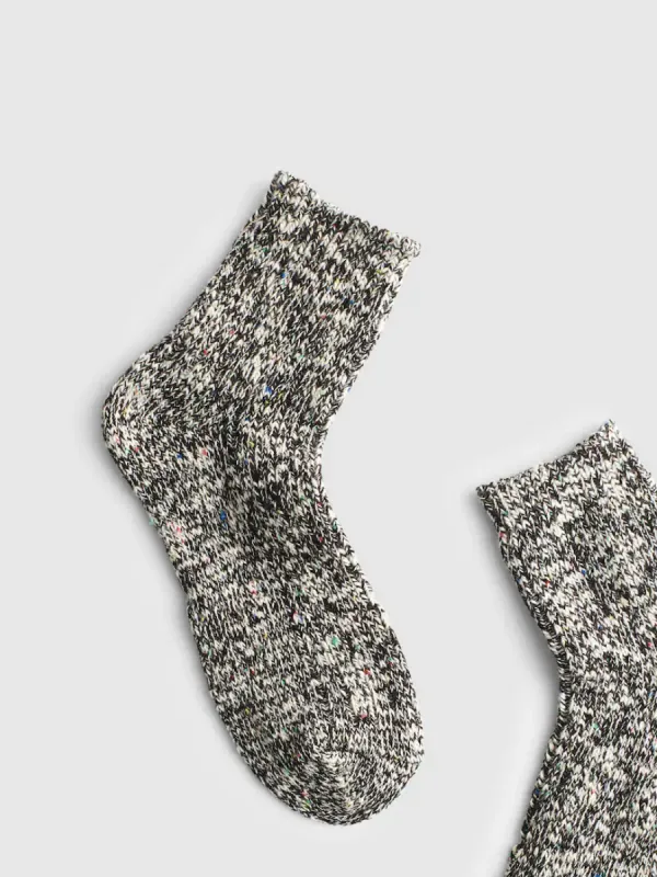 Textured Speckle Socks