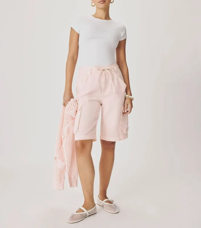 Lounge Denim Cargo Shorts