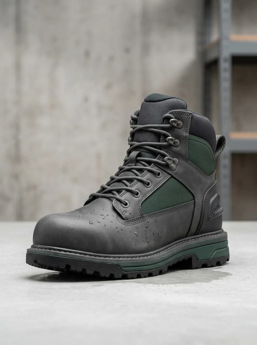 Protective-Look Tactical Men's Waterproof Work Boots
