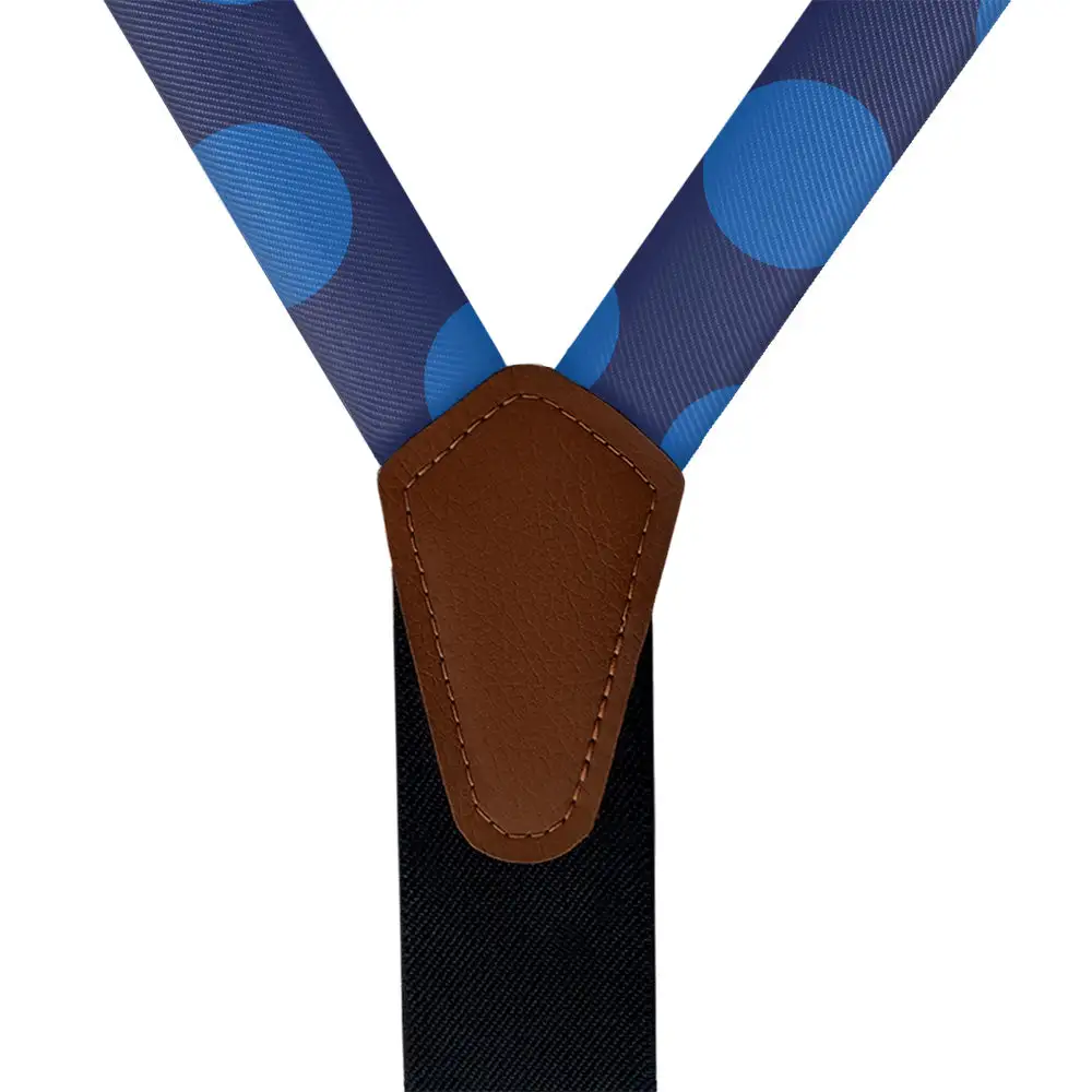 Big Polka Dots Pattern Suspenders