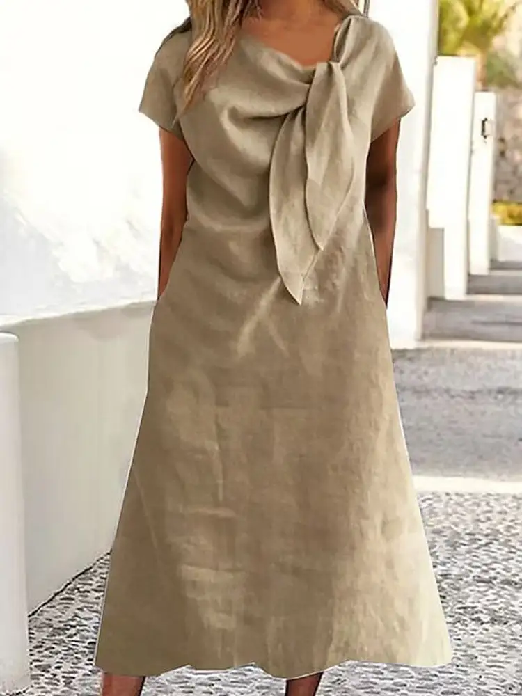 Women's Pocketed Bridal Dress