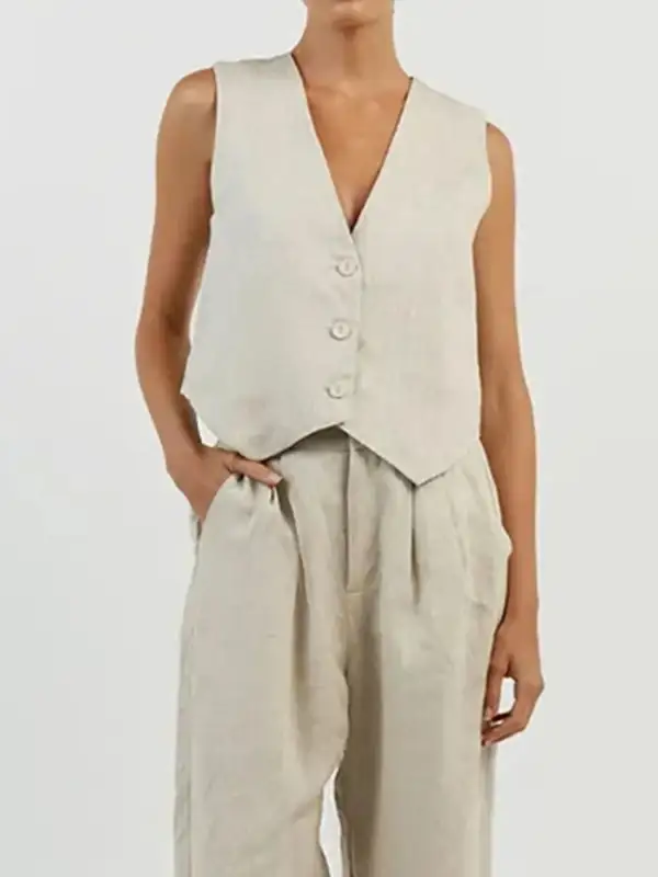 Easygoing Wide Leg Full Jumpsuit