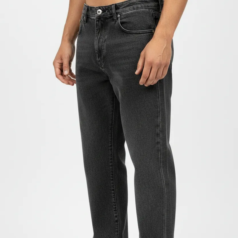 Classic Loose Fit Five Pocket Jeans