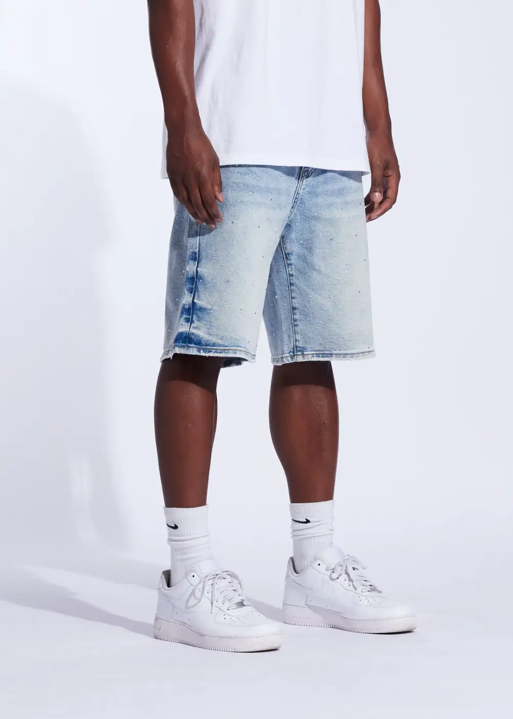 Utility Everyday Denim Shorts