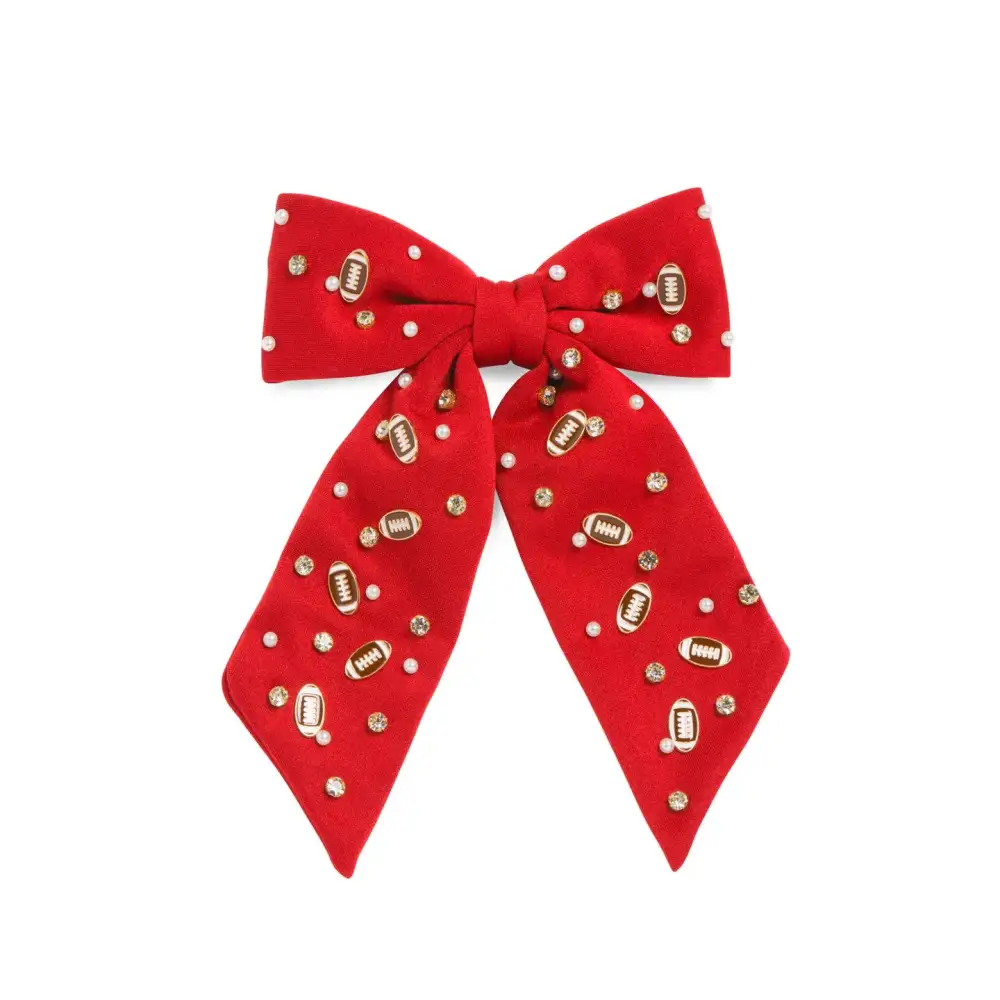 Charmed Game Day Bow Hair Clip