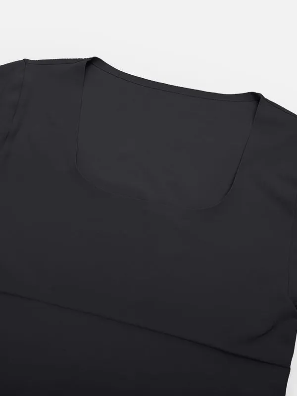 Soft Scoop Neck Shaping Bodysuit