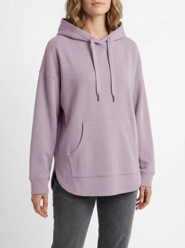 Women's Relaxed Minimal Graphic Hoodie