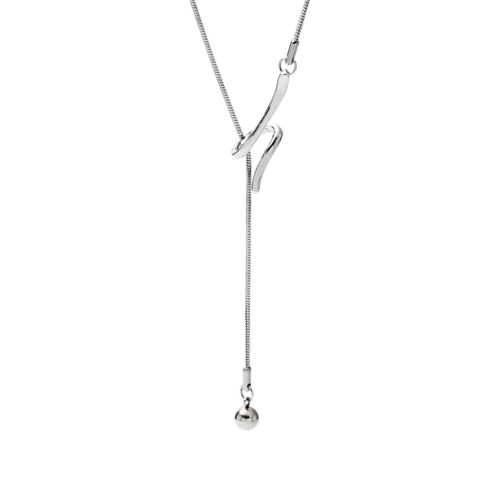 Knotted Verse Pendant Necklace