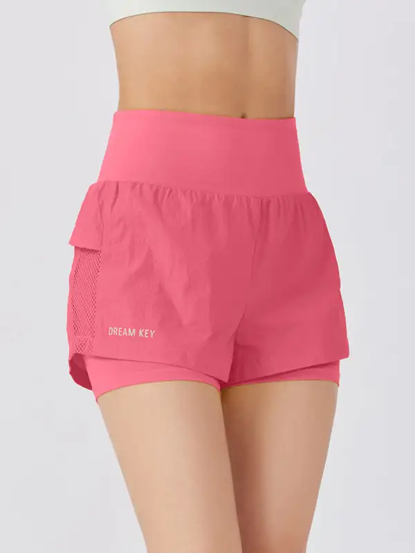 Relaxed Quick-Drying Breathable Active Shorts