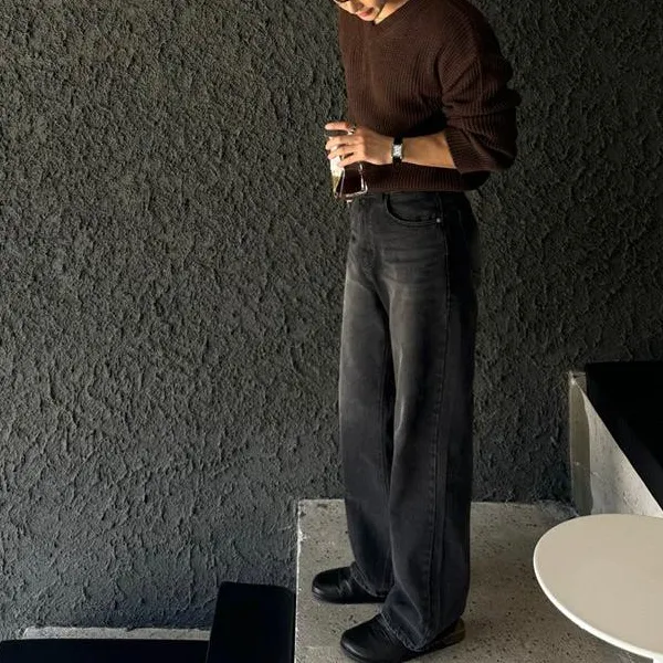 Fade Side Pockets Jeans