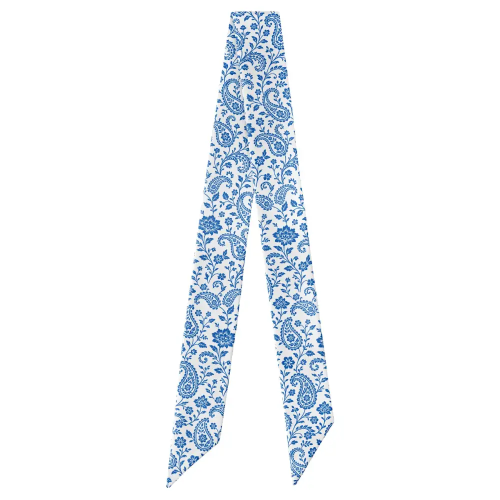 Botanical Paisley Pattern Hair Scarf