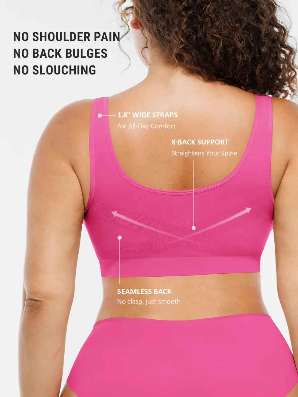 Seamless Full Coverage Support Bra