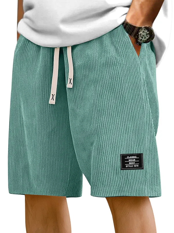 Relaxed Striped Casual Shorts