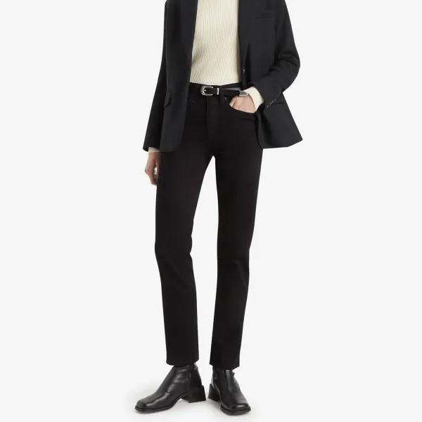 Relaxed Straight-Leg High-Rise Women's Jeans
