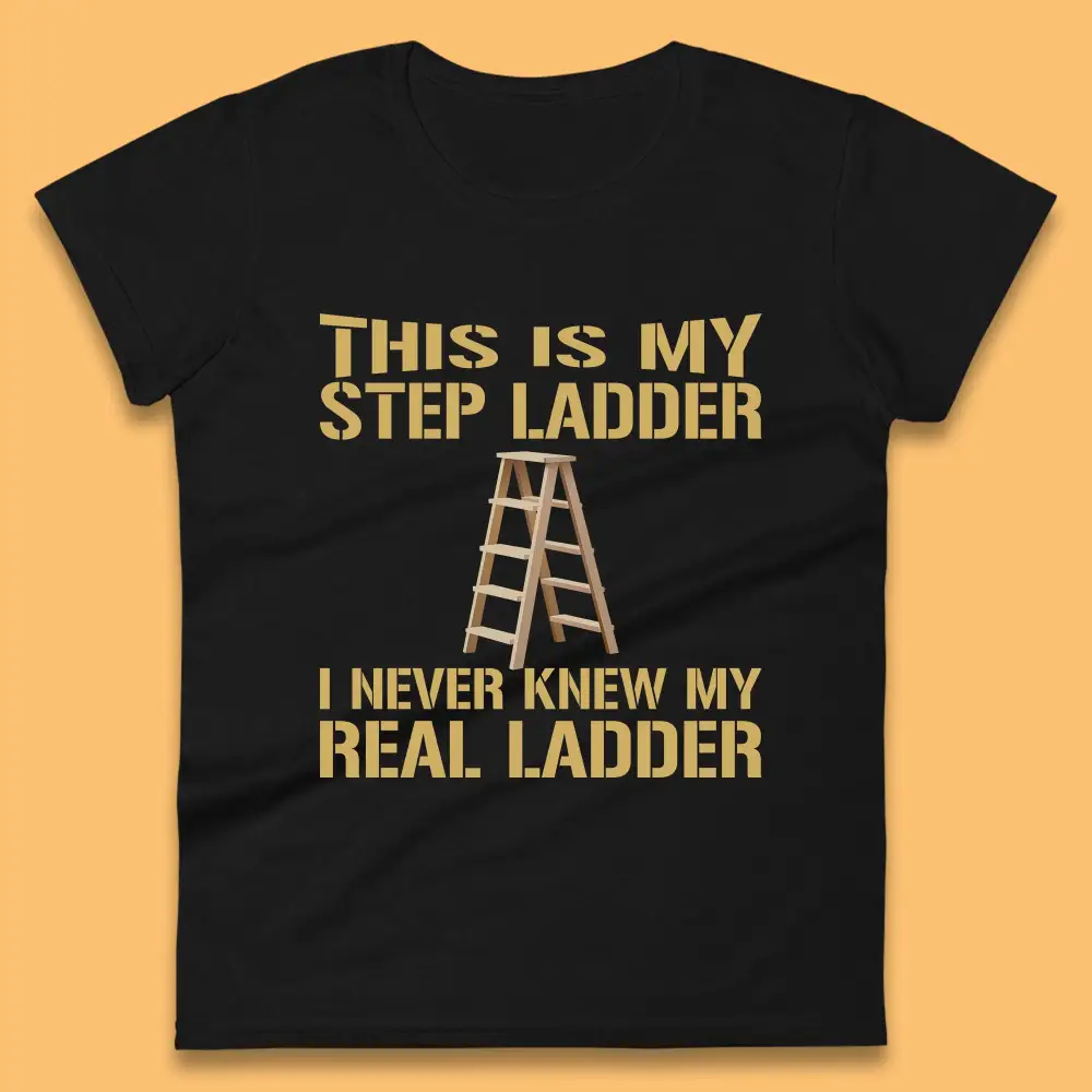 Step Ladder Joke Tee