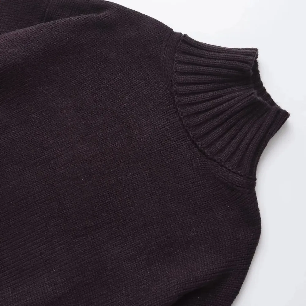 Oversized Turtleneck Sweater