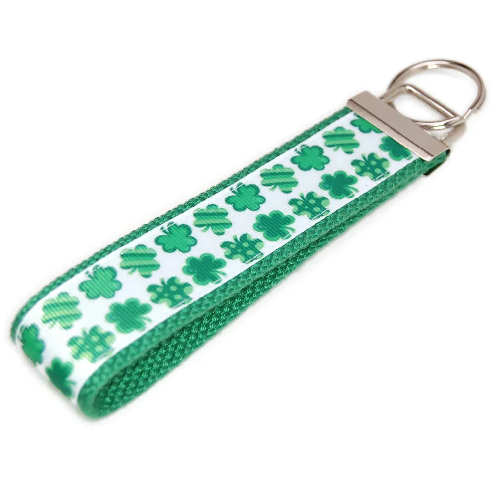 Shamrock Clover Playful Keychain