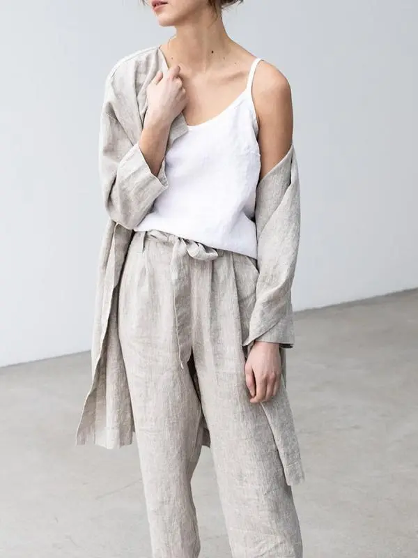 Modern Linen Top