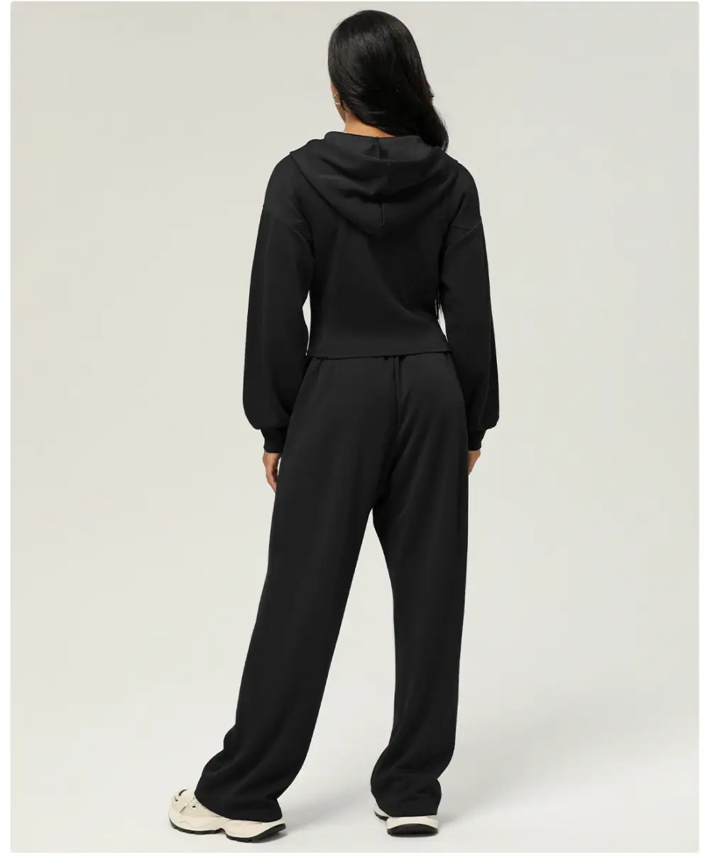 Yoga Running Hoodie and Joggers Active Set