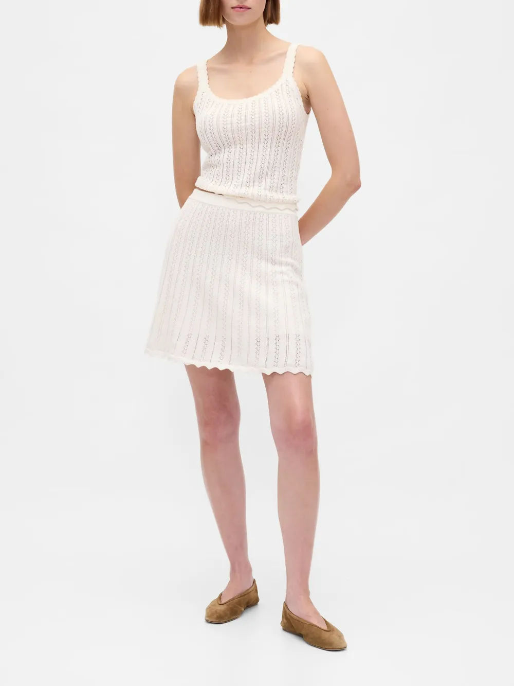 Cotton Round Neck Vest