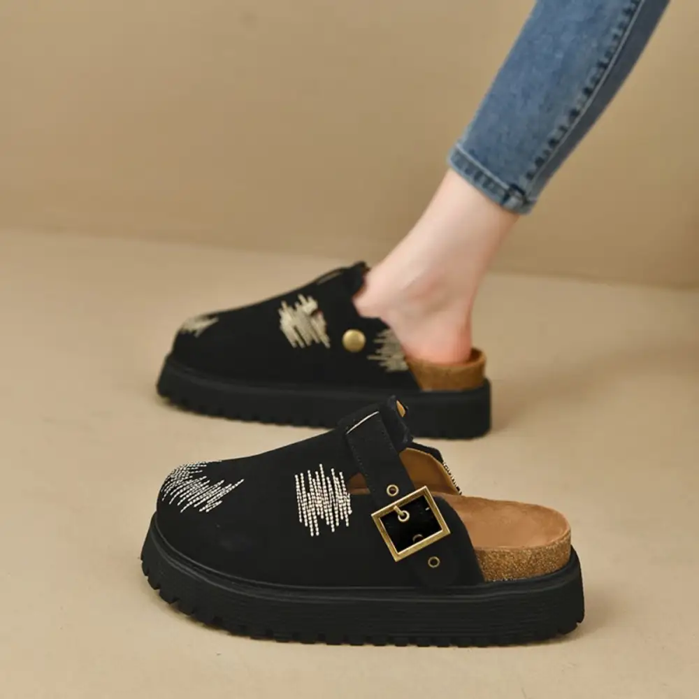 Platform Round Toe Loafers