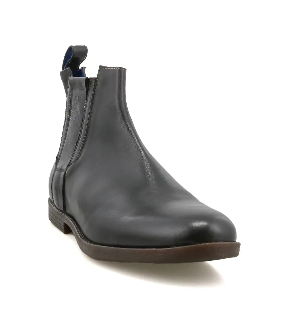 Streamlined Pull-Tab Stretch-Side Chelsea Boots