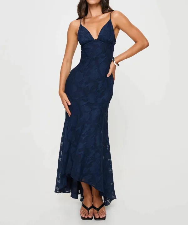 Low Back Flowing Maxi Dress