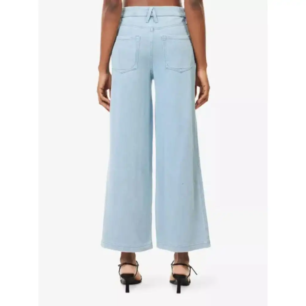 Cropped Relaxed High-Rise Women's Trousers