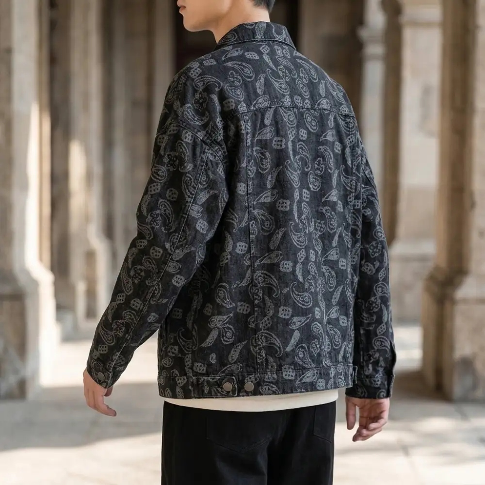 Paisley Denim Jacket