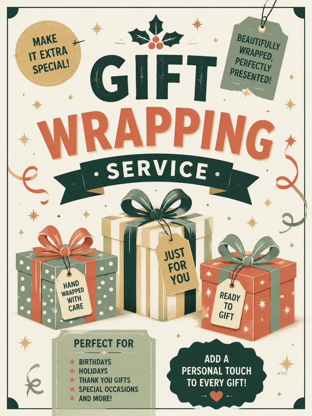 Gift Wrapping Service