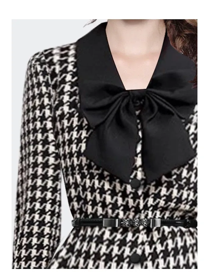 Bow Detail Short Blazer