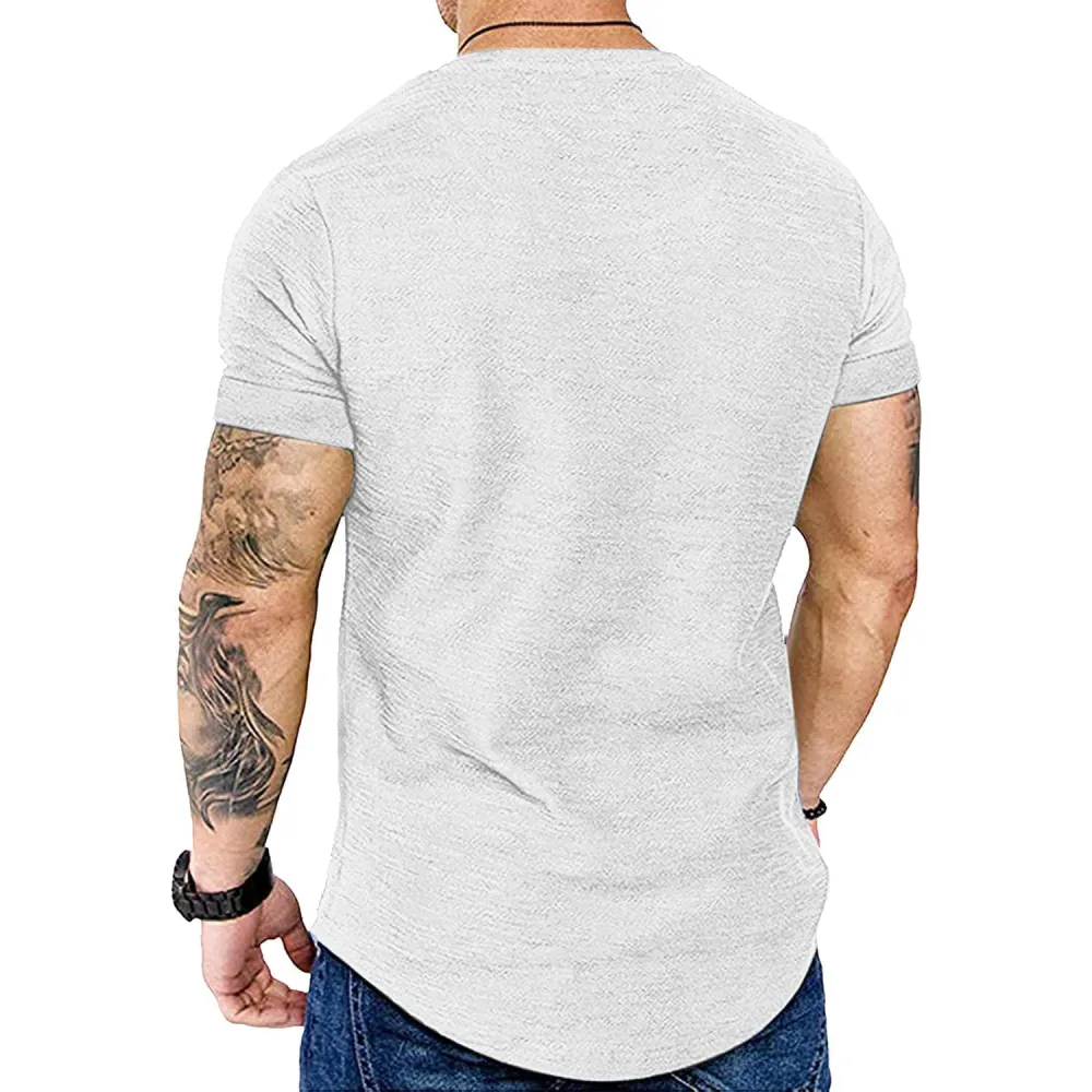 Smooth Knit Muscle Cut T-Shirt