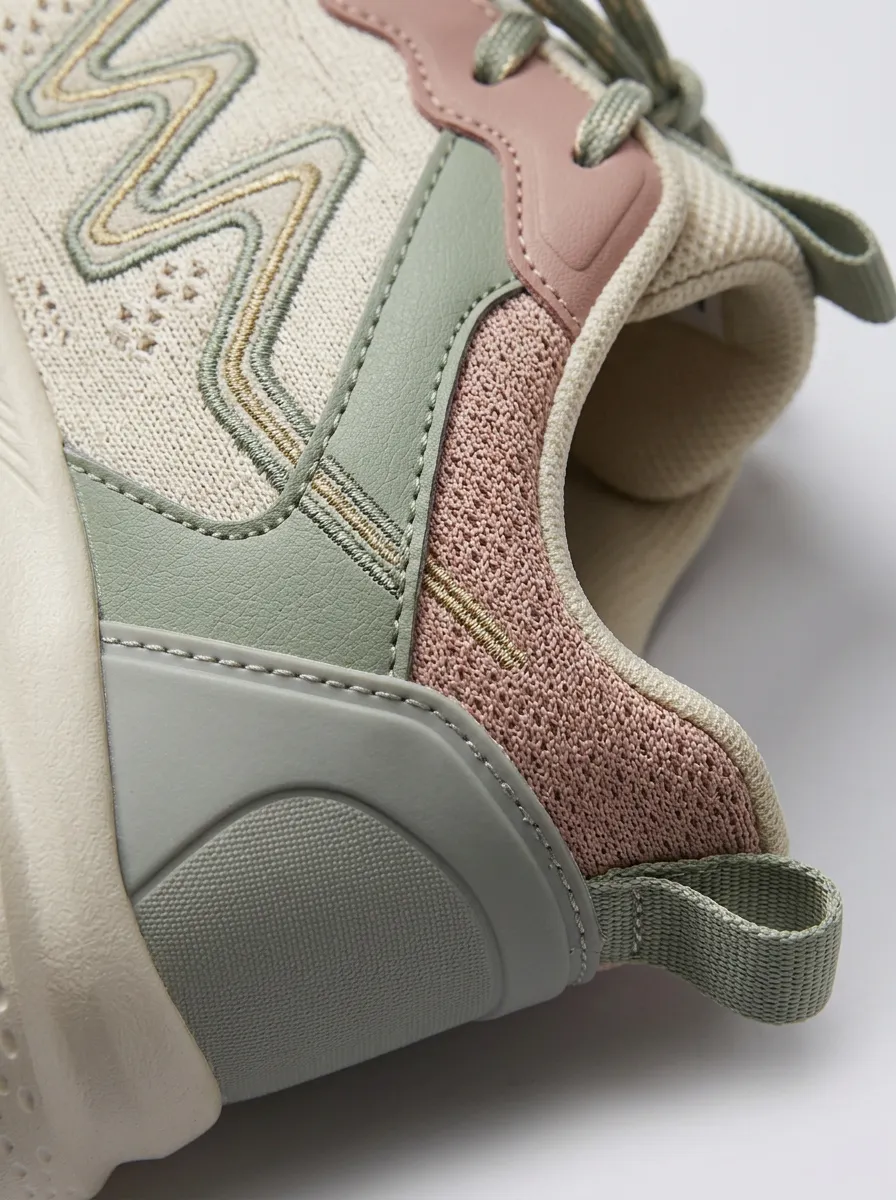 Studio Geometric Essential Unisex Sport Sneakers