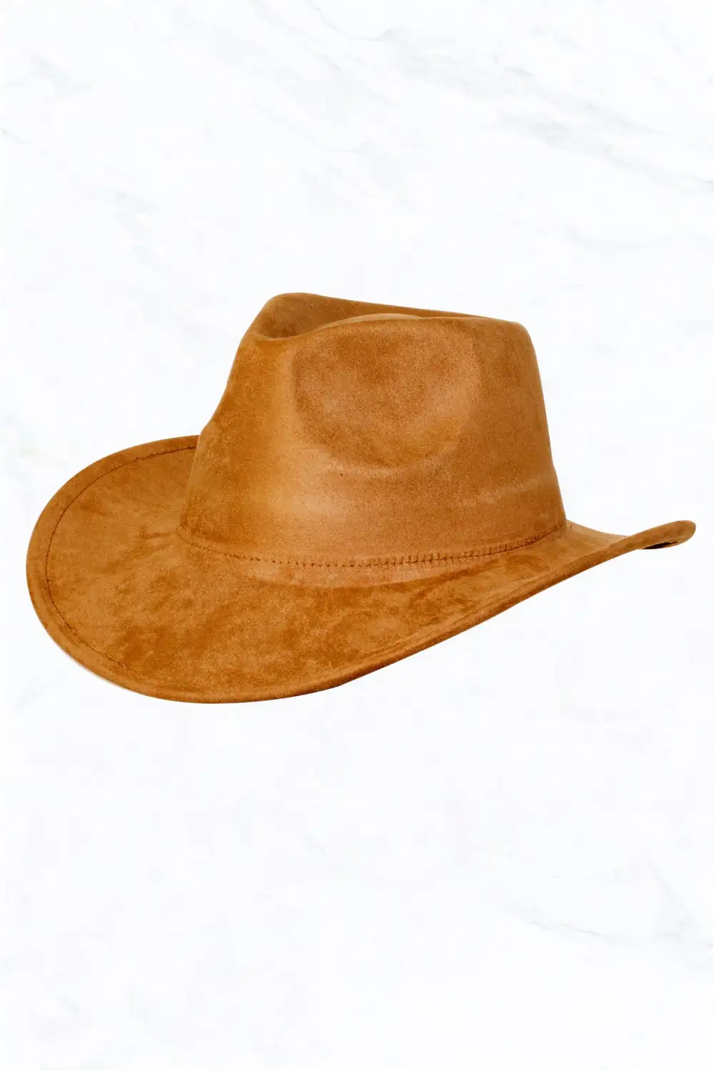 Suede Regular Cowboy Fedora Hat
