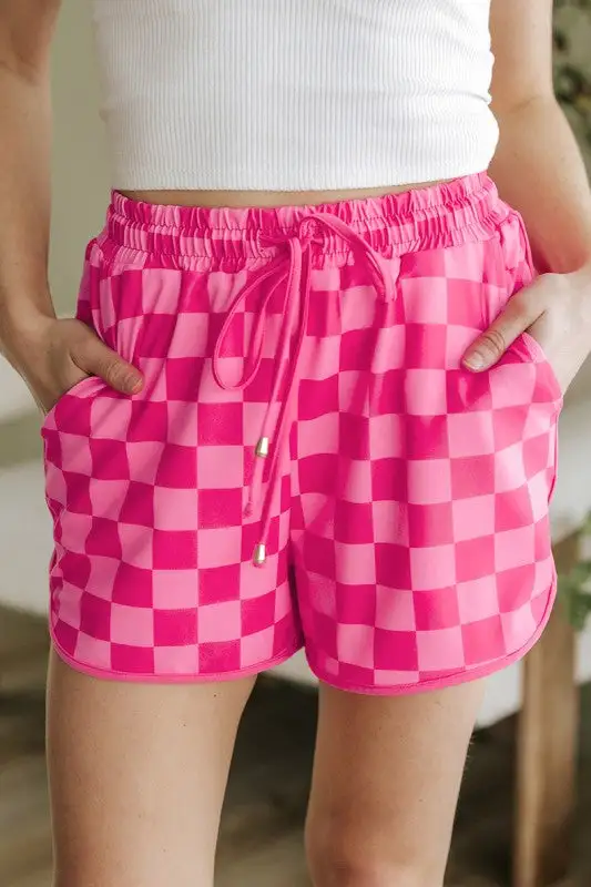 Everyday Elastic Waist Drawstring Waist Shorts