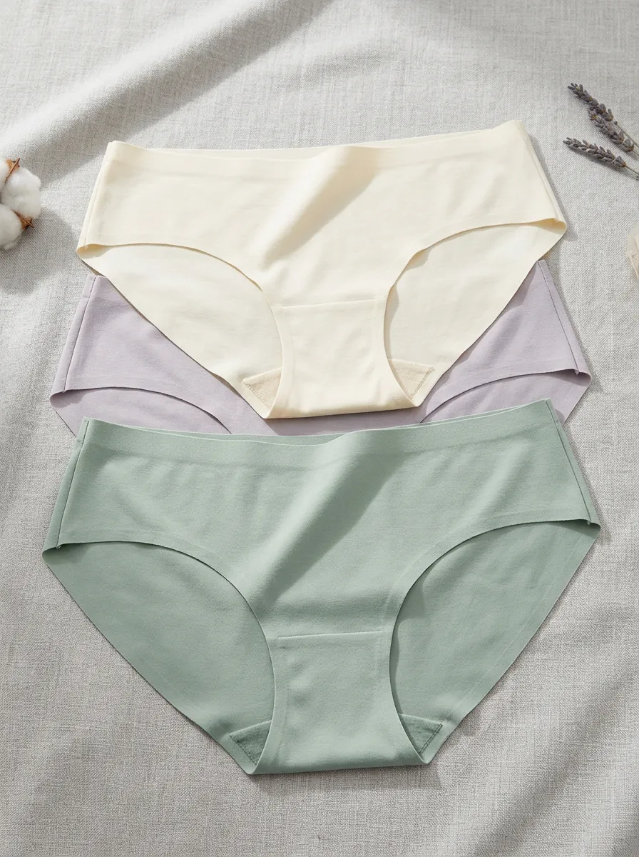 Women's Refined-Comfort Seamless Three-Pack Panties