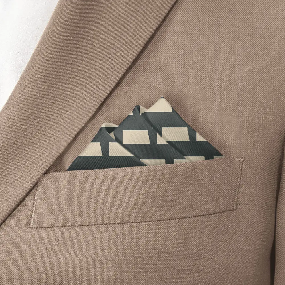 Neat Distinctive Suit Pocket Square