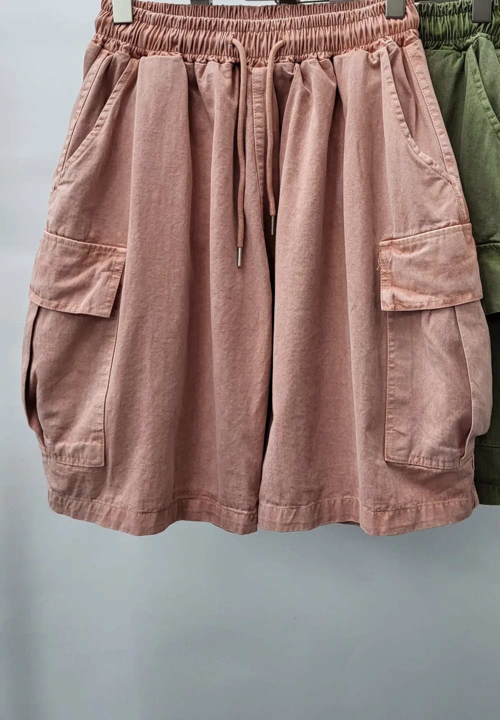 Daily Relaxed Solid Cargo Shorts