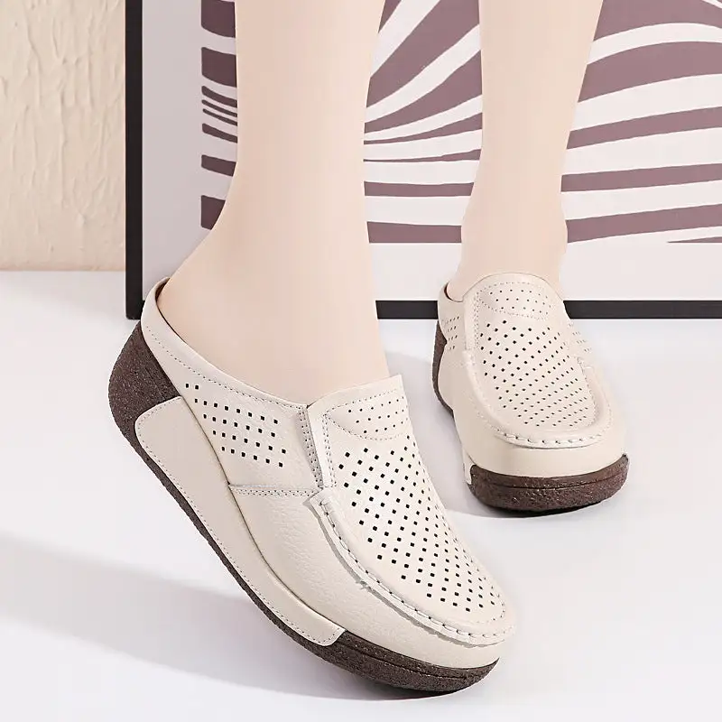 Cushioned Wedge Sandals
