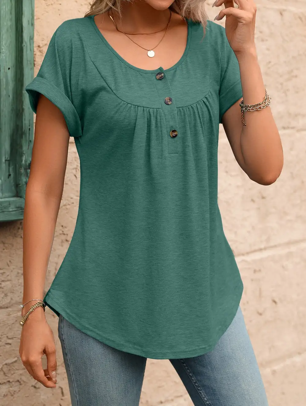 Crew Neck Top