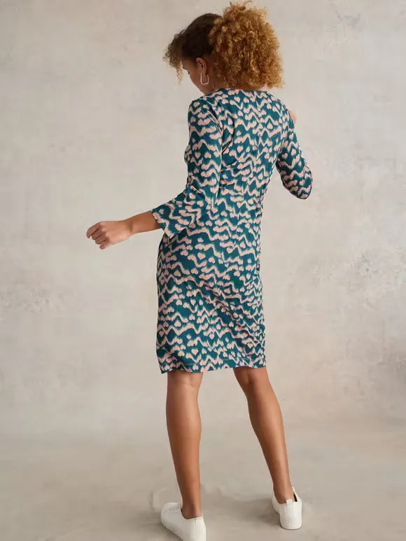 Jersey Printed Dress