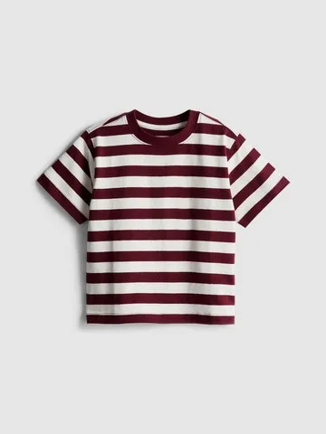 1-9yrs | Pure Cotton Stripe T-Shirt