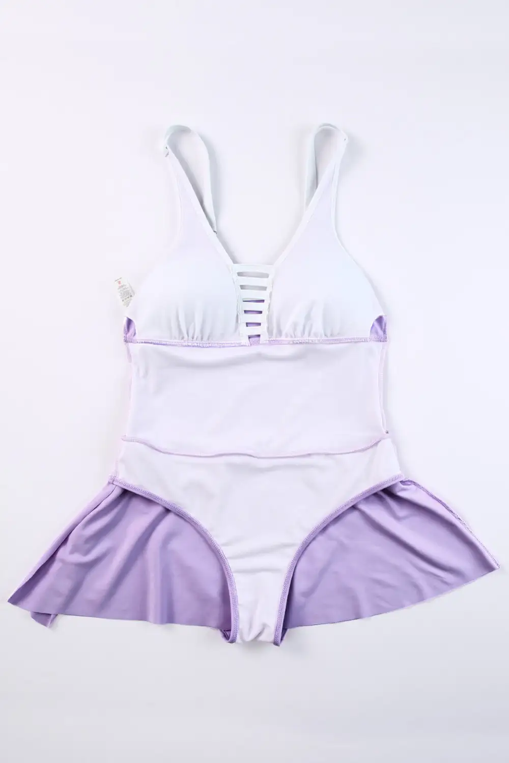 Swimwear Solid Drawstring Sheath Active Elegant Sexy Casual One Pieces