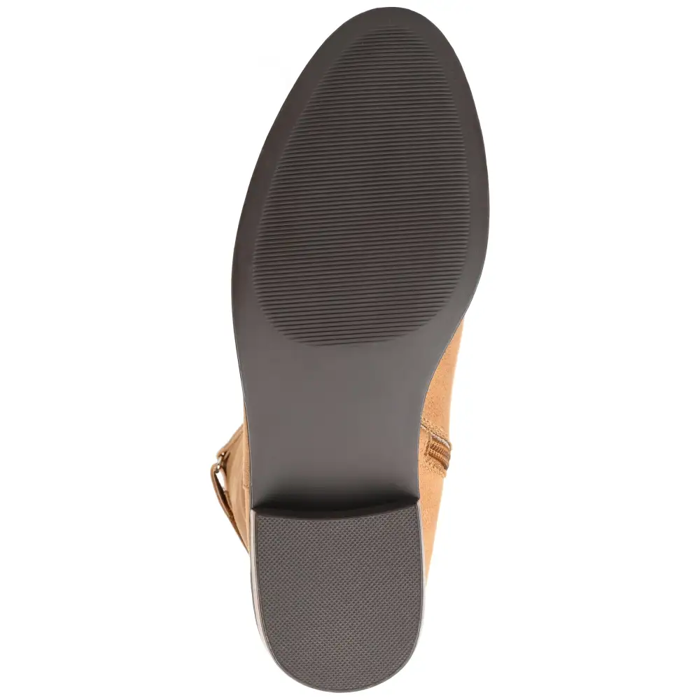 Cushioned Strap Extra Wide Riding Boots