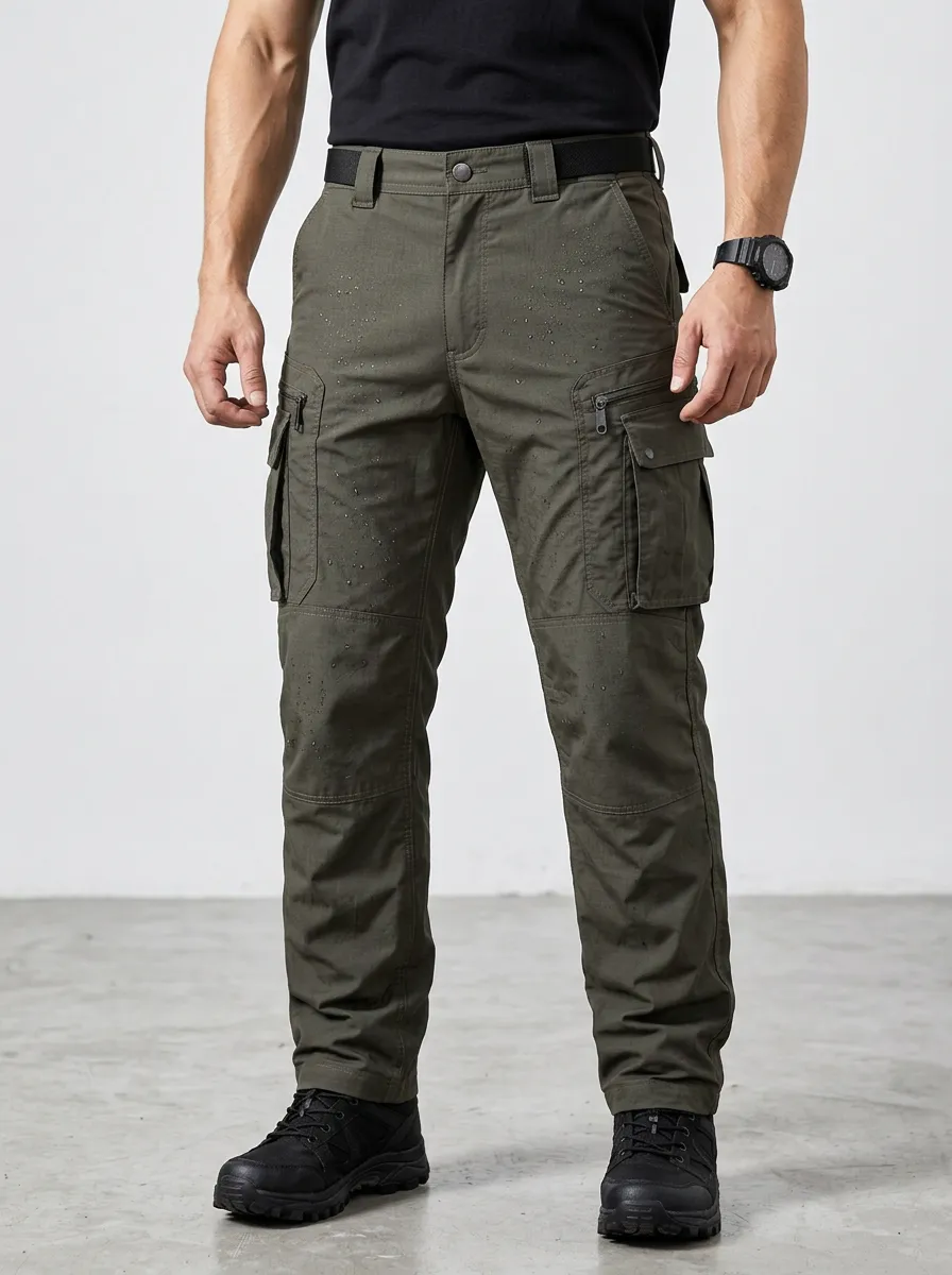 Men's Performance Multi-Pocket Quick-Dry Cargo Pants