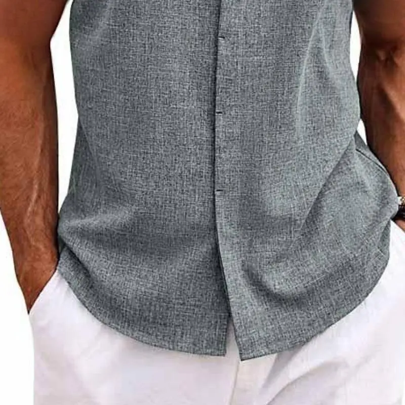 Textured Woven Cotton Shirt