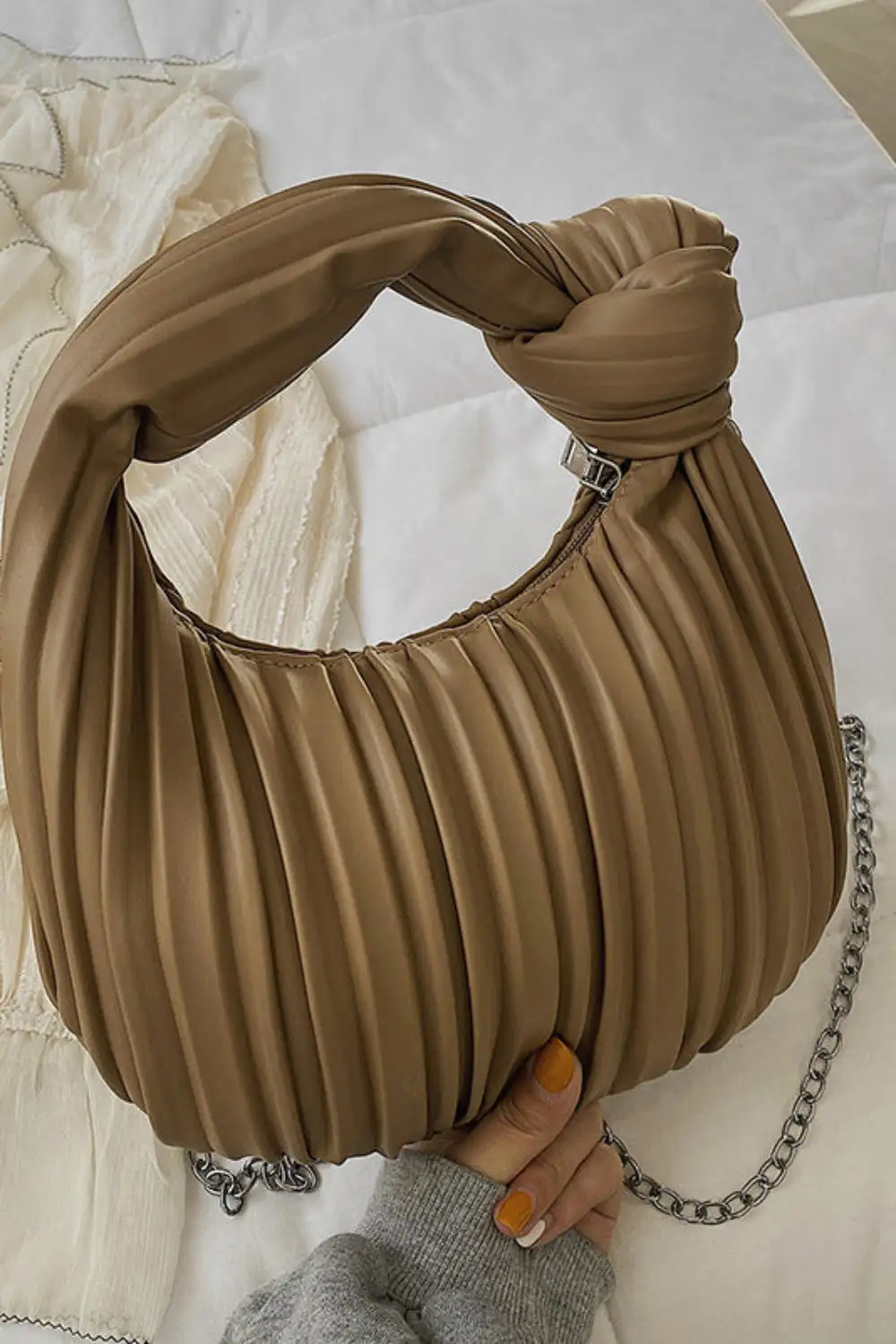 Japanese Korean-Inspired Small Crescent Shoulder Bag Soft