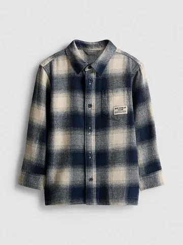 1.5-9yrs | Checked Long Sleeve Shirt