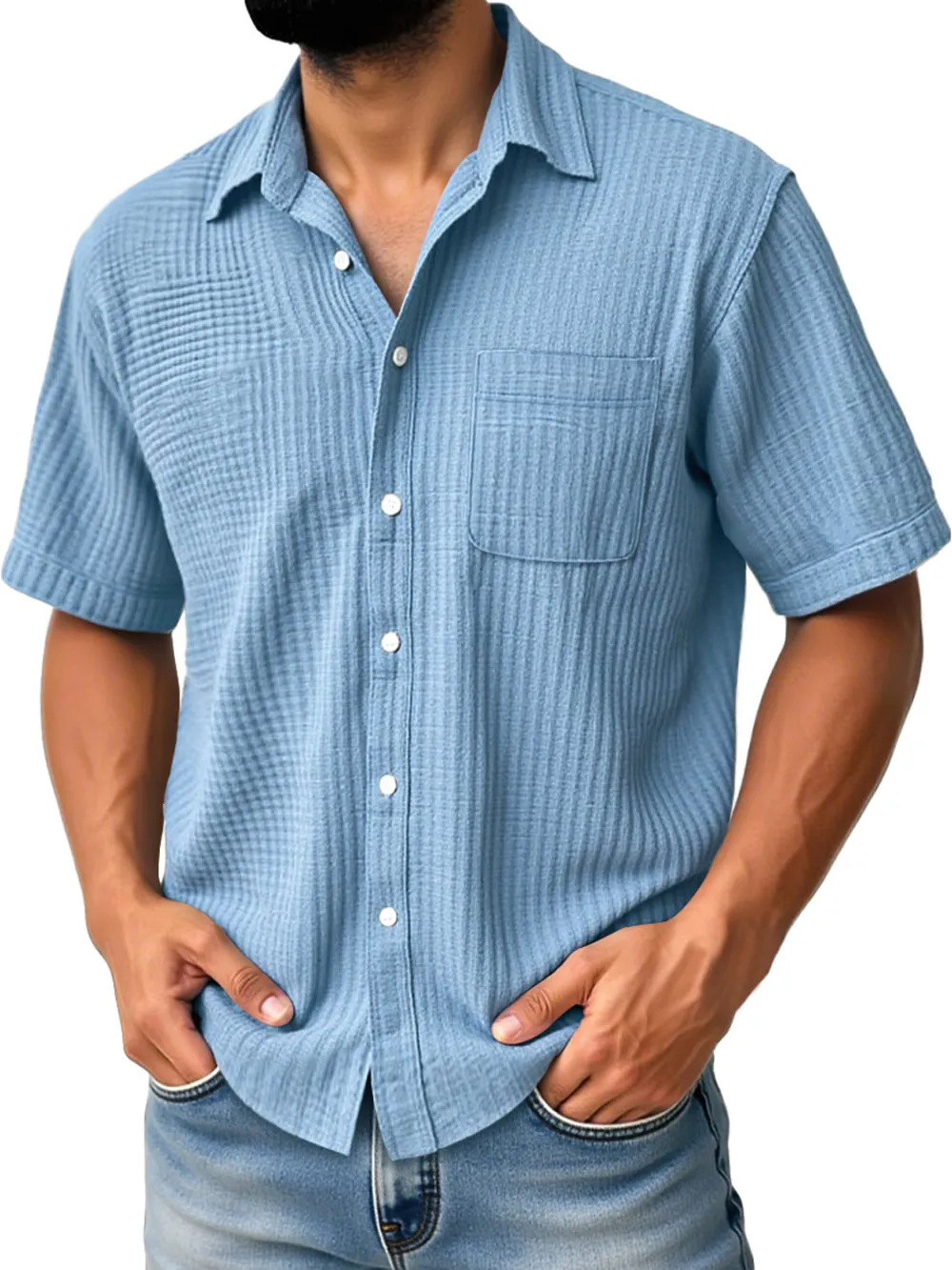 Short Sleeve Pocket Shirt