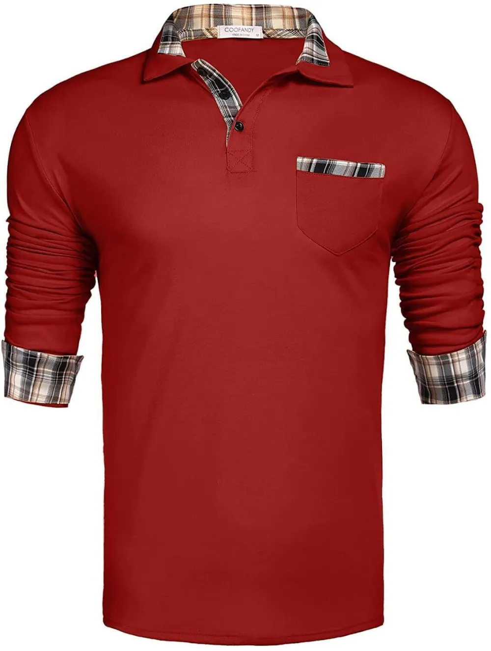 Soft Knit Clean Collar Polo Shirt